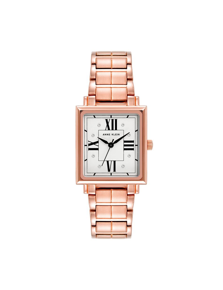 Les métaux Anne Klein Square Crystal Accented Dial Watch   | UTE-7073286